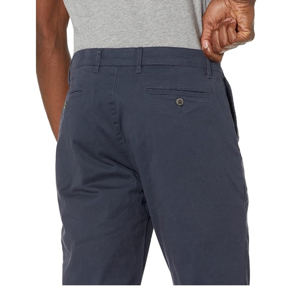 Goodthreads Men's Slim-Fit Washed Comfort Stretch Chino Pant, Navy, 38W x 30L - Picture 5 of 10